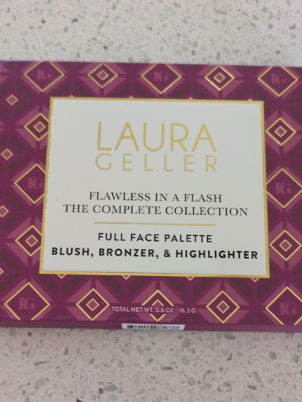 LAURA GELLER Full Face Palette - Pink & Gold Accent